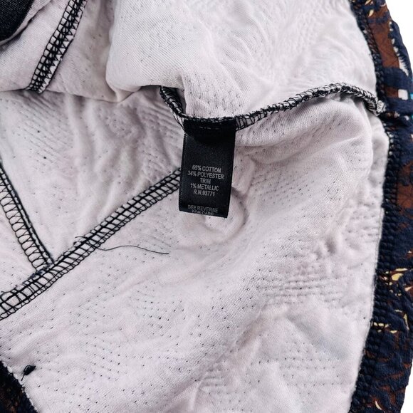 Kaktus Womens Multicolor Metallic Jacket Button Front Size L‎ - Picture 3 of 6